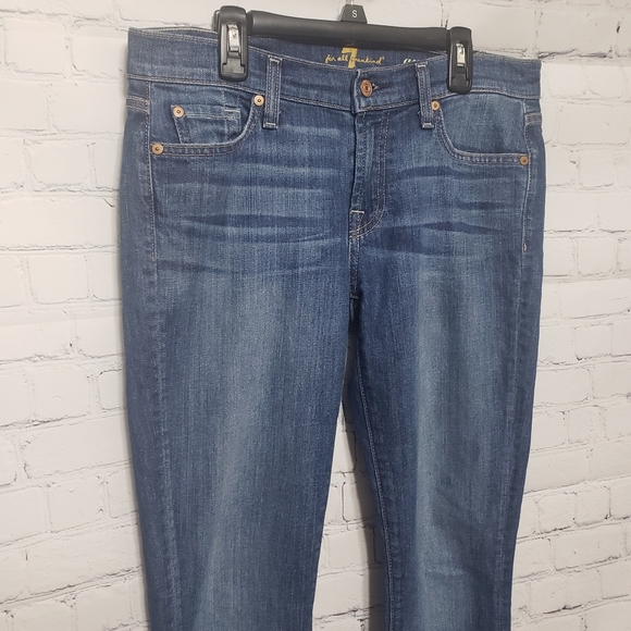 7FAM Sz 28 Gwenevere Skinny Jeans - Picture 6 of 14